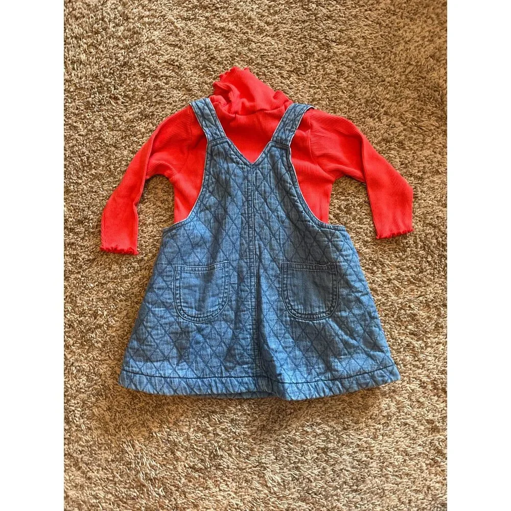 Vtg Elmo Sesame Street quilted embroidered jumper set
